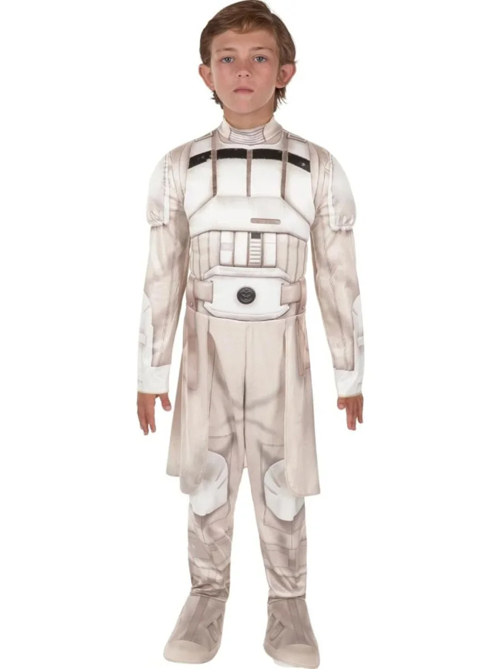 Youth Halloween Costume - Premium Quality Padded Jumpsuit & Mask, Star Wars